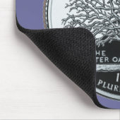 コネチティフェイク州クォーターチャーターオークツリー マウスパッド (コーナー)