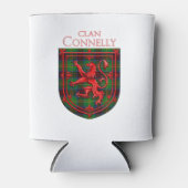 コネリー狩りタータンチェックスコティッシュプレイド 缶クーラー (正面)