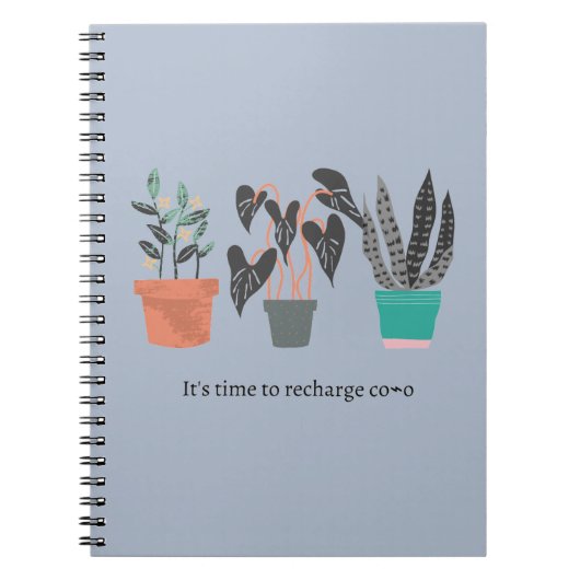 コノを充電する時間 ノートブック (正面)