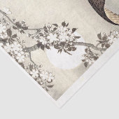 コノハウ、さくらんぼの花、月 薄葉紙 (詳細)