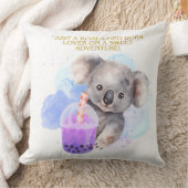 コハラ引用文 – ジャストコハラボバアドベンチャー クッション (ブランケット)