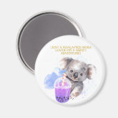 コハラ引用文 – ジャストコハラボバアドベンチャー マグネット (正面/裏面)