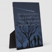 コハンター祈りの言葉 フォトプラーク (側面)