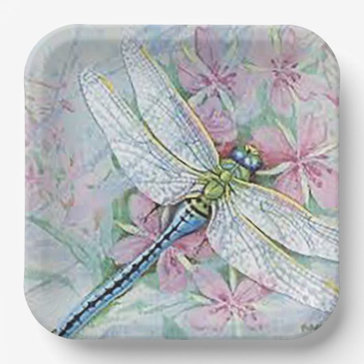 “コバネアカエビ” ペーパープレート (正面)