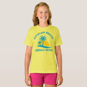 コバラムビーチ – ケララインド Tシャツ (正面フル)