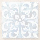 コバルトタイルII ガラスコースター (裏面)