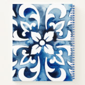 コバルトタイルII ノートブック (裏面)