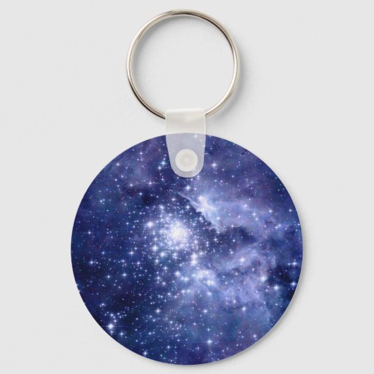 コバルトドリームズスターズ銀河系宇宙宇宙 キーホルダー (正面)