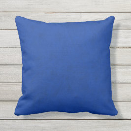 コバルトブルーのビロードの一見 アウトドアクッション