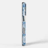 コバルトブルーの半パールの馬だけ Case-Mate iPhoneケース (裏面 / 右)