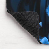 コバルトブルーの炎 |パーソナライズされた | マウスパッド (コーナー)