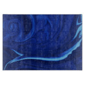 コバルトブルーの石とタリスマン カッティングボード (正面)