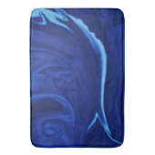 コバルトブルーの背景 バスマット (正面縦)