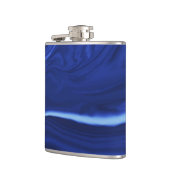 コバルトブルーの背景 フラスク (左)