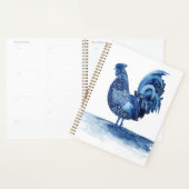 コバルトブルーの農業動物 – ルースター プランナー手帳 (ディスプレー)