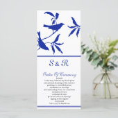 コバルトブルーの鳥結婚式 プログラム (スタンド正面)