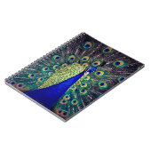 コバルトブルーピーコック ノートブック (左側)