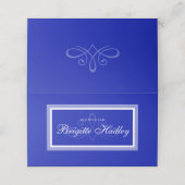 コバルトブルー座席表 プレイスカード (外部開封)