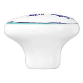 「コバルトブルー縁どバード」 セラミックノブ (側面)