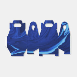 コバルトブルー背景テクスチャード手作り フェイバーボックス