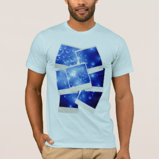 コバルトブルー銀河系バースト Tシャツ