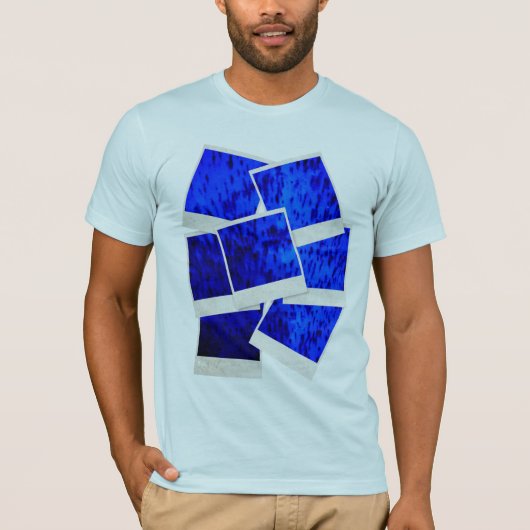 コバルトブルー陶器 Tシャツ (正面)