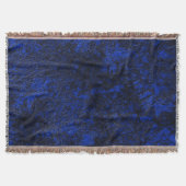 コバルトブルー スローブランケット (正面)