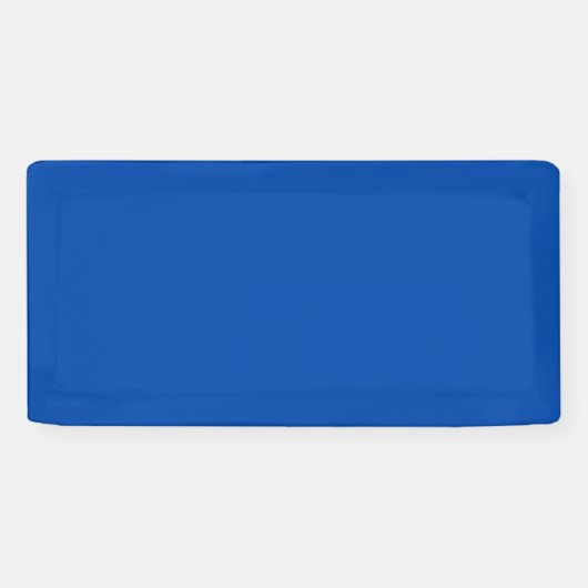 コバルトブルー 単色 | クラシック | エレガント 横断幕 (横)