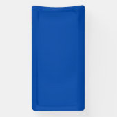 コバルトブルー 単色 | クラシック | エレガント 横断幕 (縦)