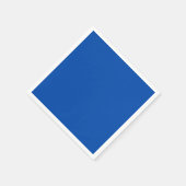 コバルトブルー 単色 スタンダードカクテルナプキン (角)