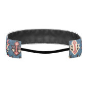 コバルトブルーKhyrdagyd :: 19世紀Authentic アスレチックヘッドバンド (裏面)