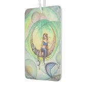 コバルトムーンマーメイドファンタジーアートイラスト カーエアーフレッシュナー (左)