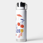 コバルトレッドイエローパーソナルウォーターボトル ウォーターボトル (背面)