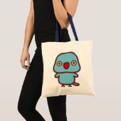 コバルトワカケホンセイインコ メス トートバッグ (正面(商品))
