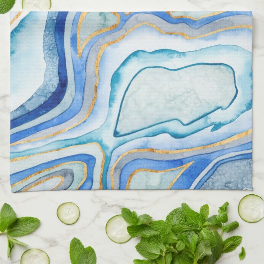 コバルト酸II キッチンタオル (折り畳み)