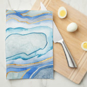 コバルト酸II キッチンタオル (四つ折り)