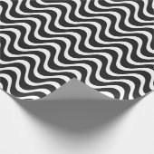 コパカバーナウェーブズ抽象芸術アート ラッピングペーパー (角)