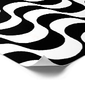 コパカバーナビーチ、ブラジル歩道。 ポスター (角)