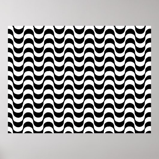 コパカバーナビーチ、ブラジル歩道。 ポスター (正面)