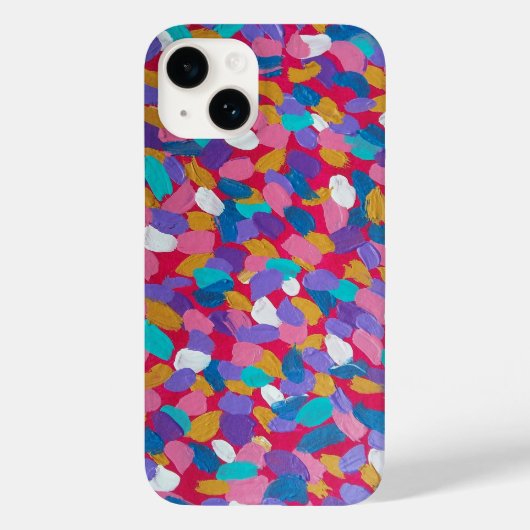 コパカバーナフェザー抽象芸術 Case-Mate iPhoneケース (裏面)