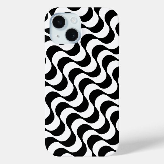 コパカバーナ歩道パターン Case-Mate iPhoneケース (裏面)