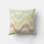 コパカバーナ歩道波パターン装飾用クッション クッション (裏面)