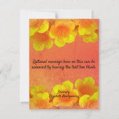 コパデオロ サンキューカード (裏面)