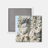 コパンホンジュラスの街マヤ遺跡の写真 マグネット (正面/裏面)