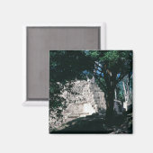 コパンホンジュラスマヤ文明の古代遺跡 マグネット (正面/裏面)