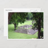 コパンホンジュラス遺跡 ポストカード (正面/裏面)