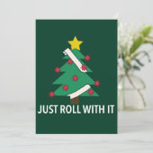 コビデおもしろいィドクリスマスツリープン シーズンカード (スタンド正面)