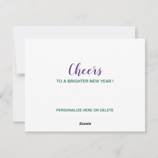 コビデおもしろいィークリスマスブラックラブラドールサンタドッグ シーズンカード (裏面)