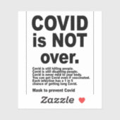 コビデは終わっていない。 シール (シート)