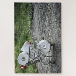 コビディトイレ紙ショッピング ジグソーパズル